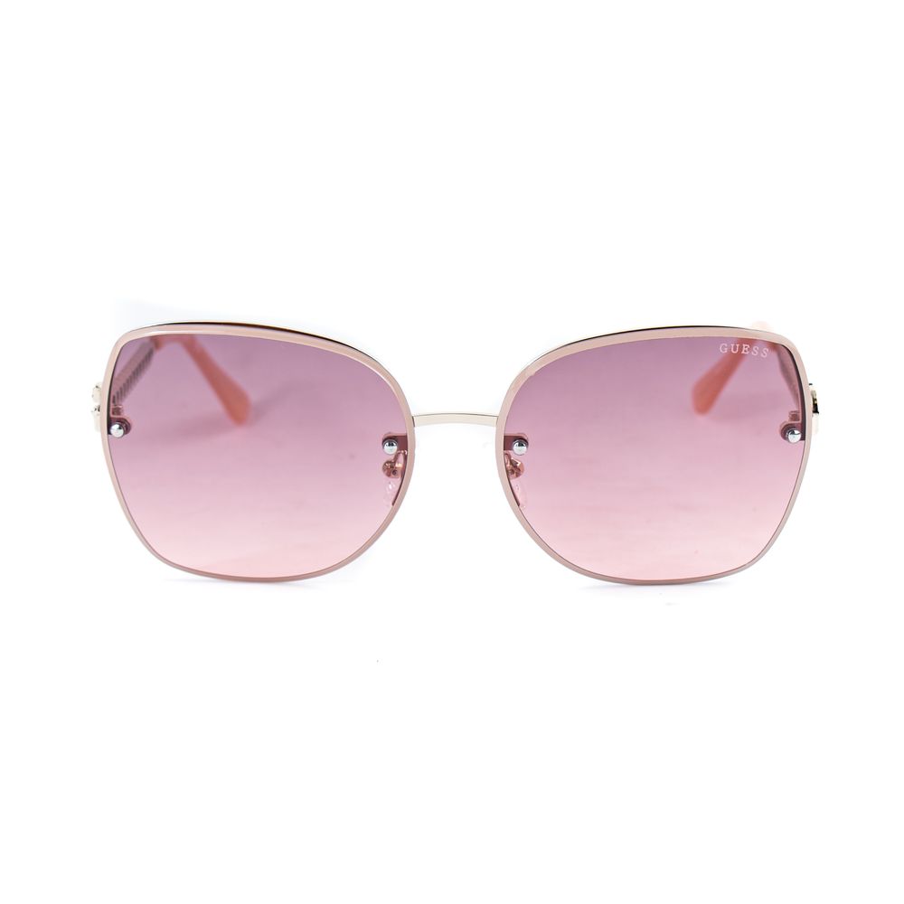 Guess Goldene Metall-Sonnenbrille